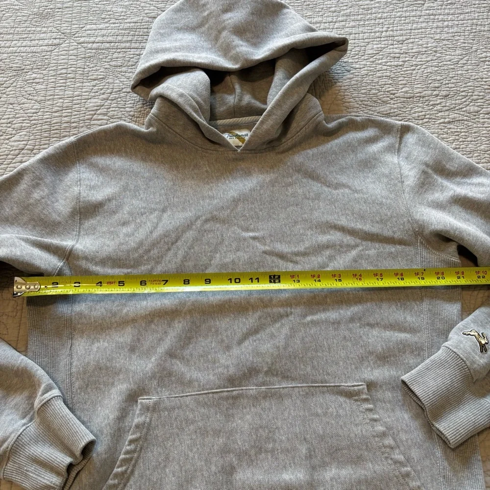 Tracksmith Gray Hooded Sweatshirt